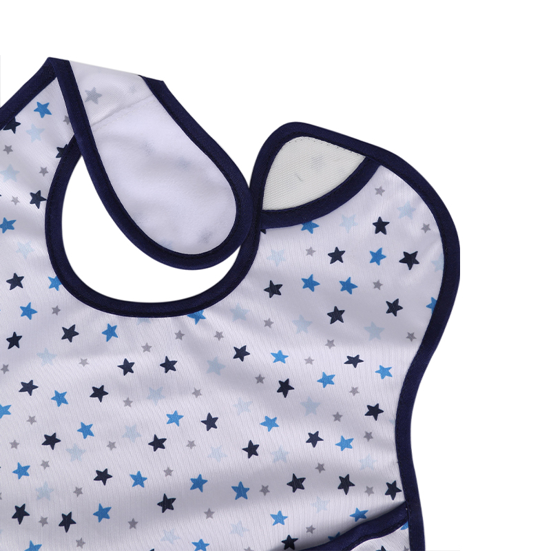 Waterproof PUL Baby Easy Bib OEM Low MOQ