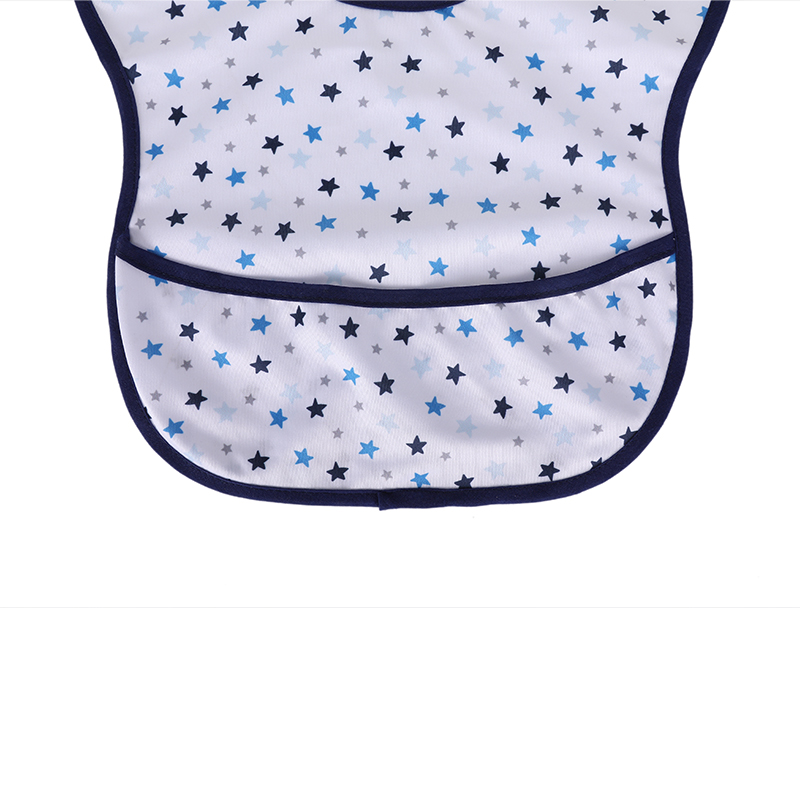 Waterproof PUL Baby Easy Bib OEM Low MOQ