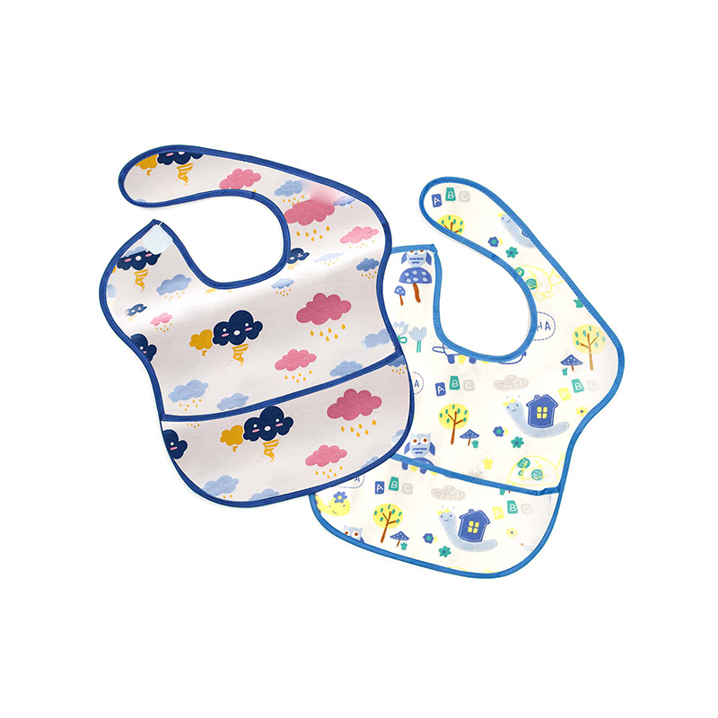 Best-Selling Polyester Baby Bib with Pocket