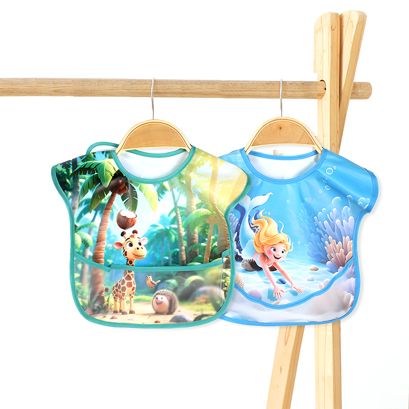 Cotton TPU Newborn Baby Bib