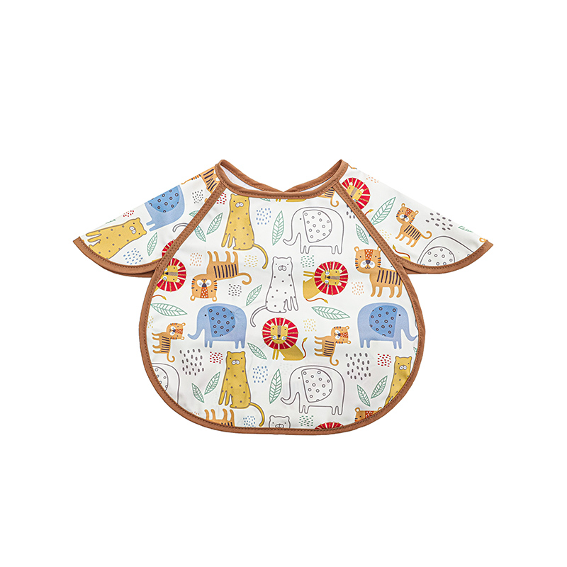 Short Sleeve PU Apron Bib