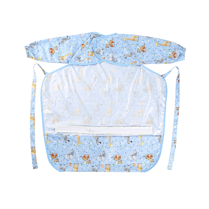 Japanese Standard Long Sleeve PUL Apron Bib