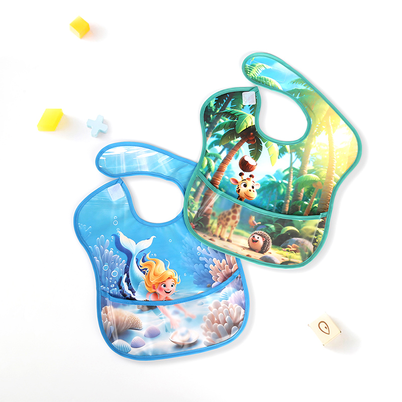 Cotton TPU Newborn Baby Bib