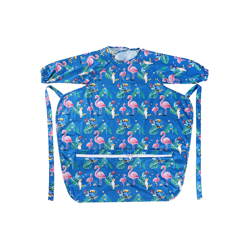 Japanese Standard Long Sleeve PUL Apron Bib