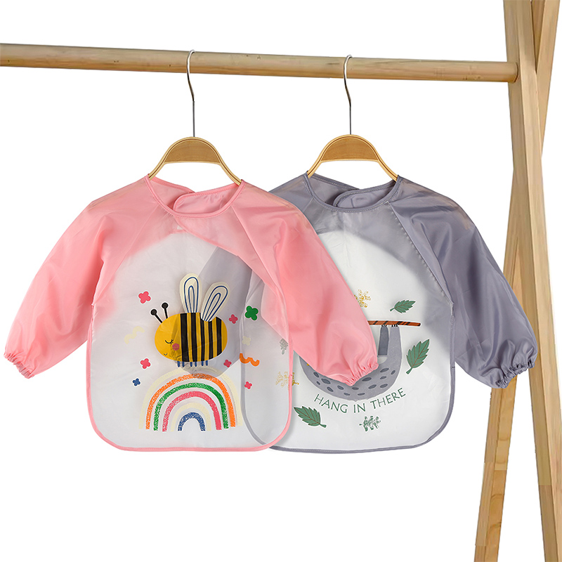 Waterproof Long Sleeve Art Smock Bib