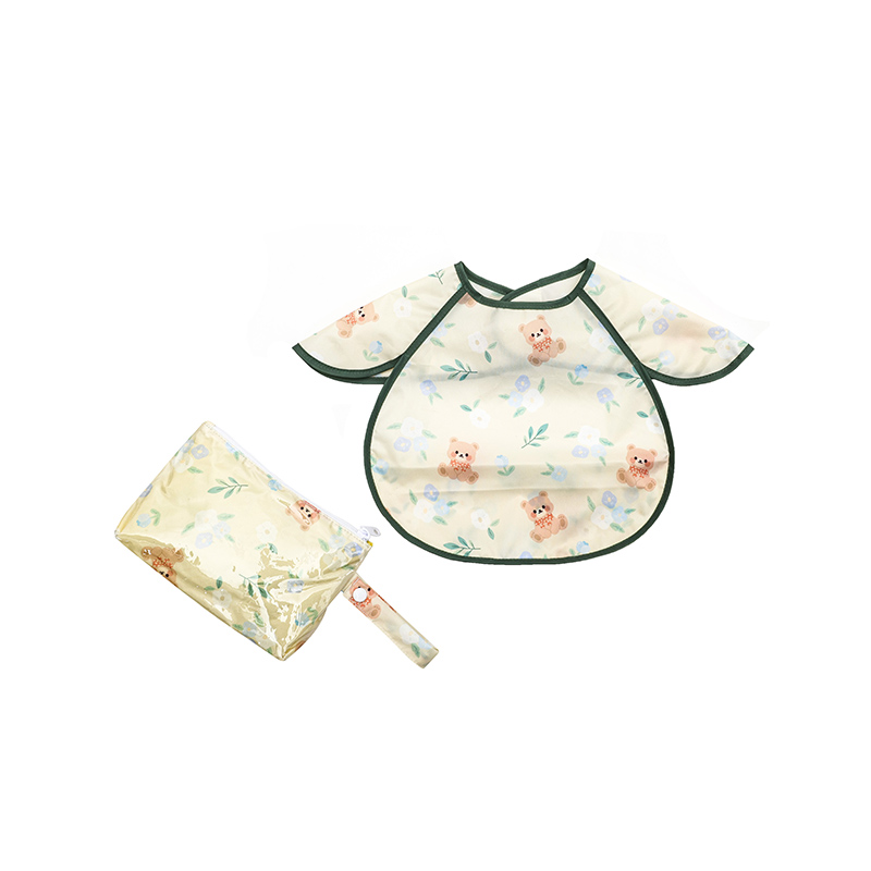 Short Sleeve PU Apron Bib