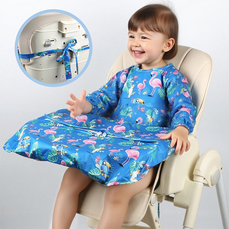 Japanese Standard Long Sleeve PUL Apron Bib