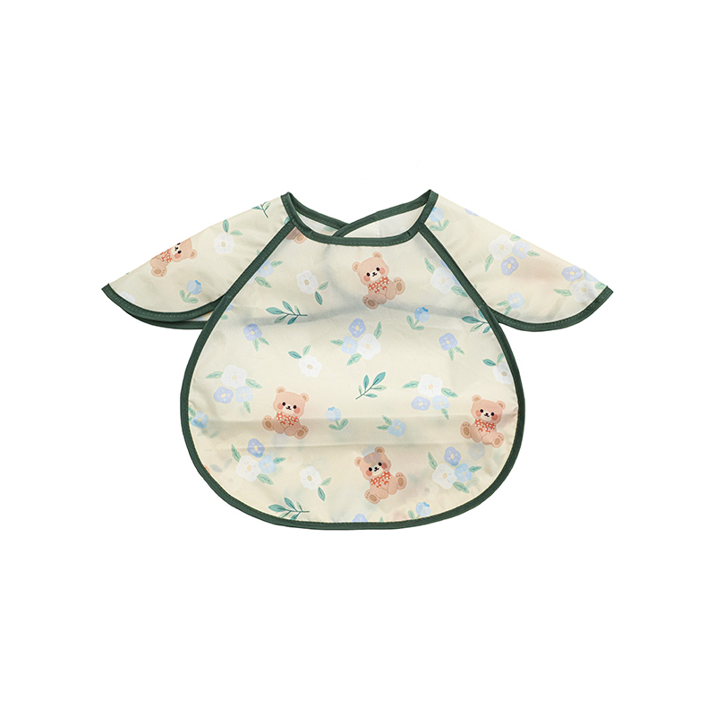 Short Sleeve PU Apron Bib