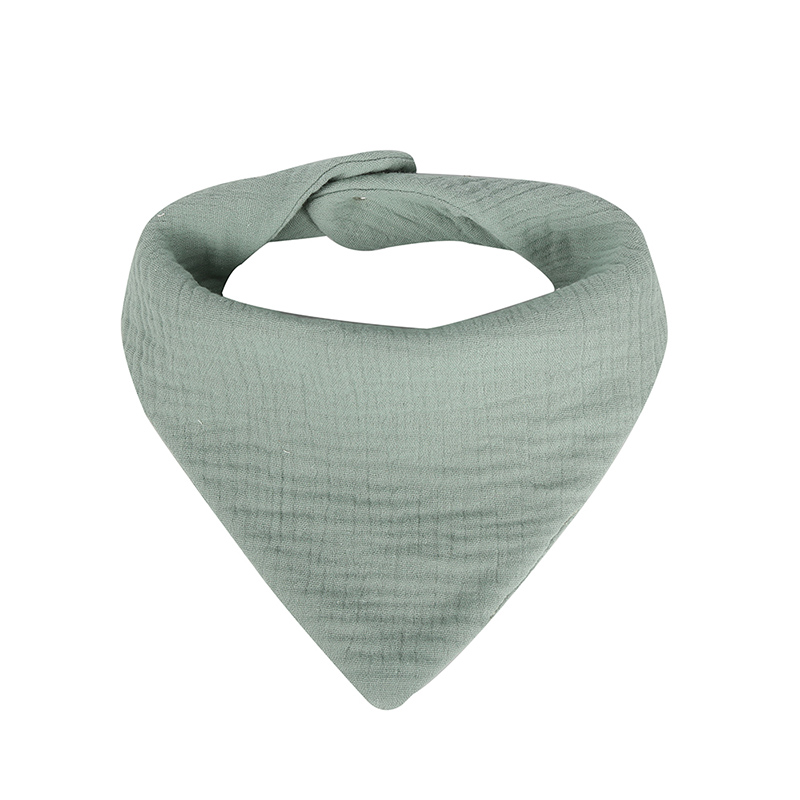 Bandana Style Muslin Drool Bib