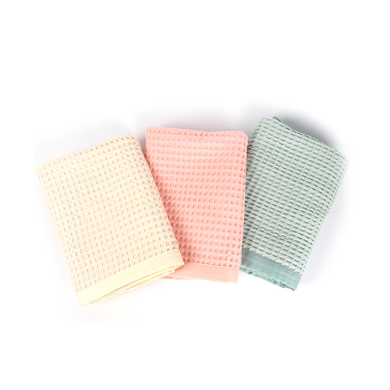 Premium Waffle Cotton Baby Blanket