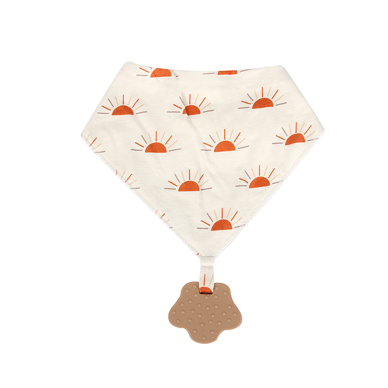 Bandana Teether Baby Bib Set