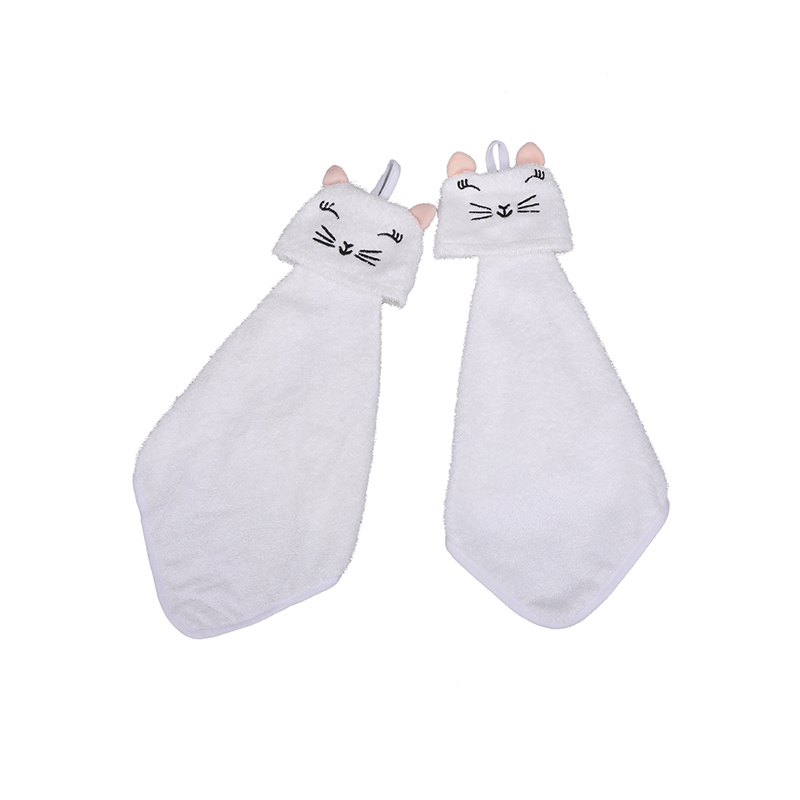 Animal Hooded Hanging Hand Towel