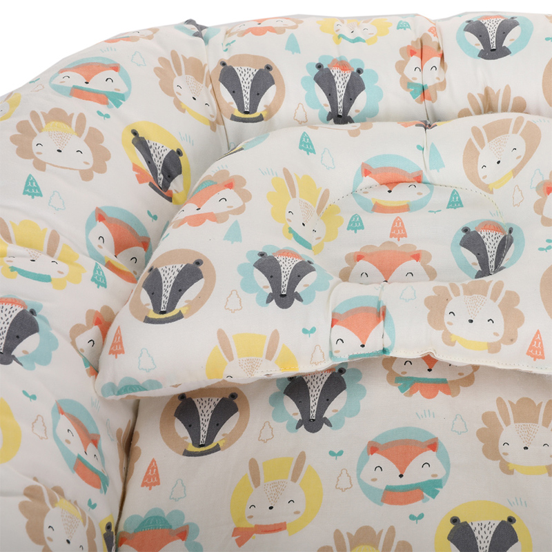 Retail Style Compressible Cotton Baby Nest Bed