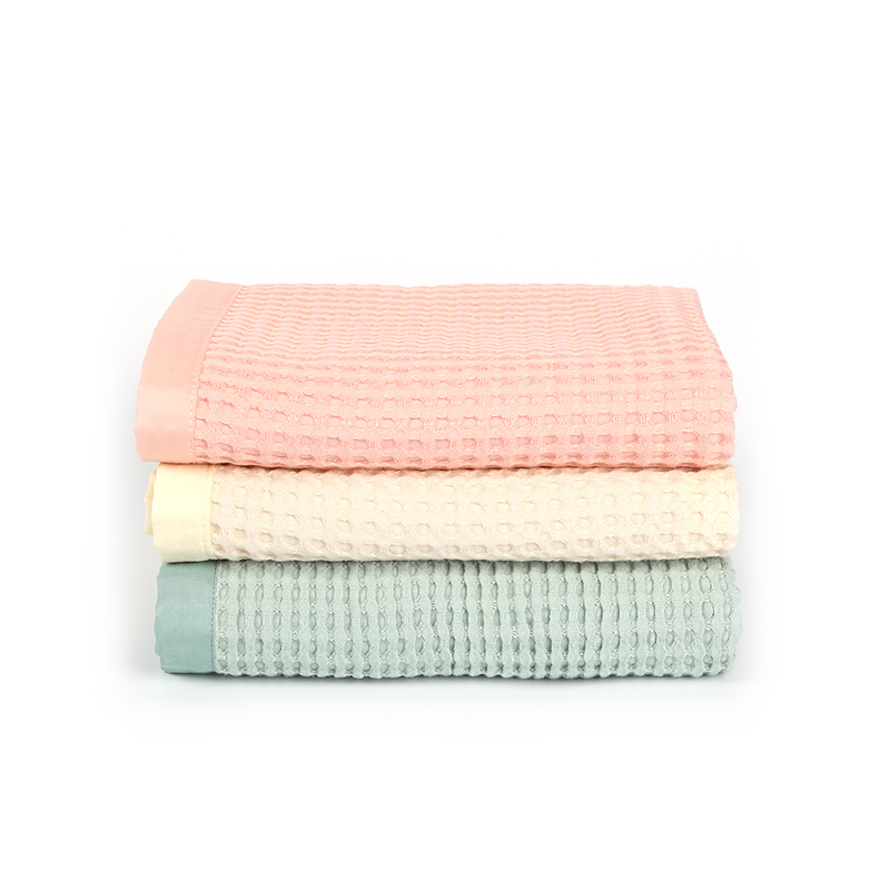 Premium Waffle Cotton Baby Blanket