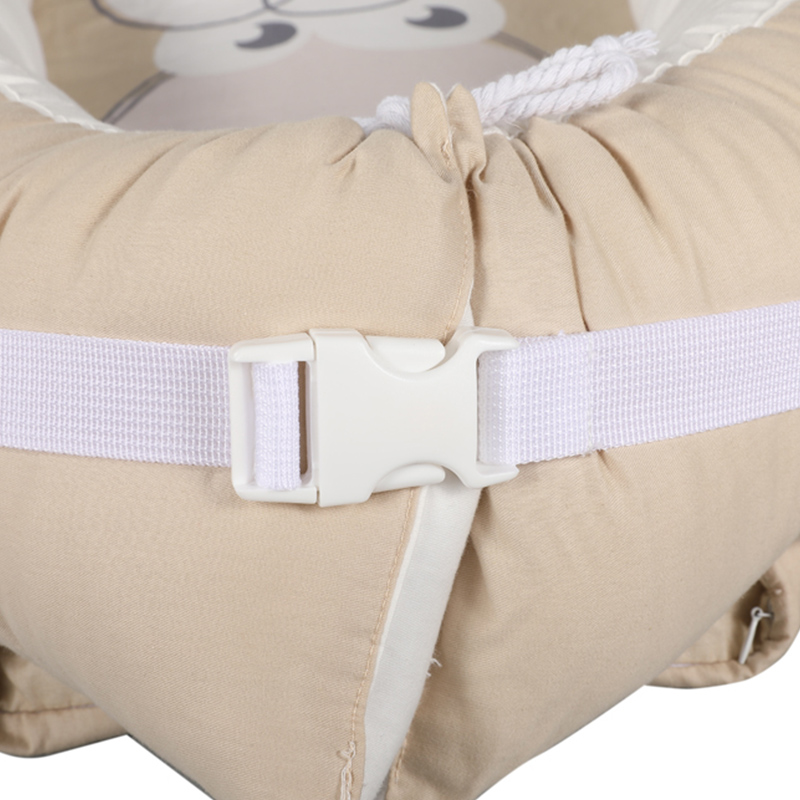 Premium Ruffle Baby Nest Lounger