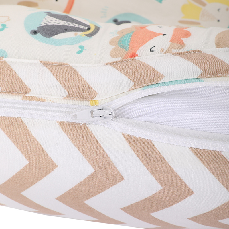 Retail Style Compressible Cotton Baby Nest Bed