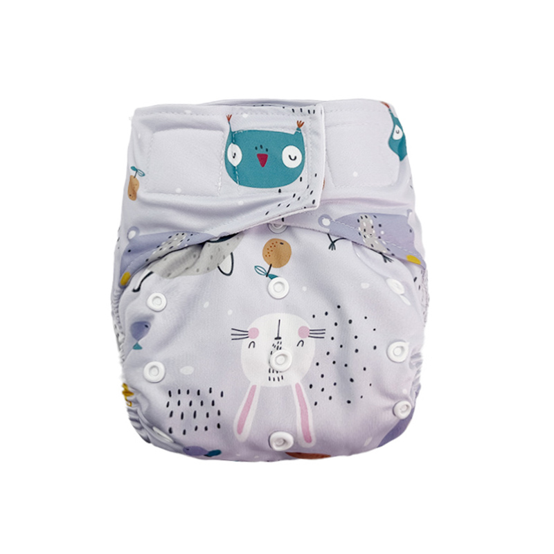 Butterfly Print Reusable Cloth Diaper