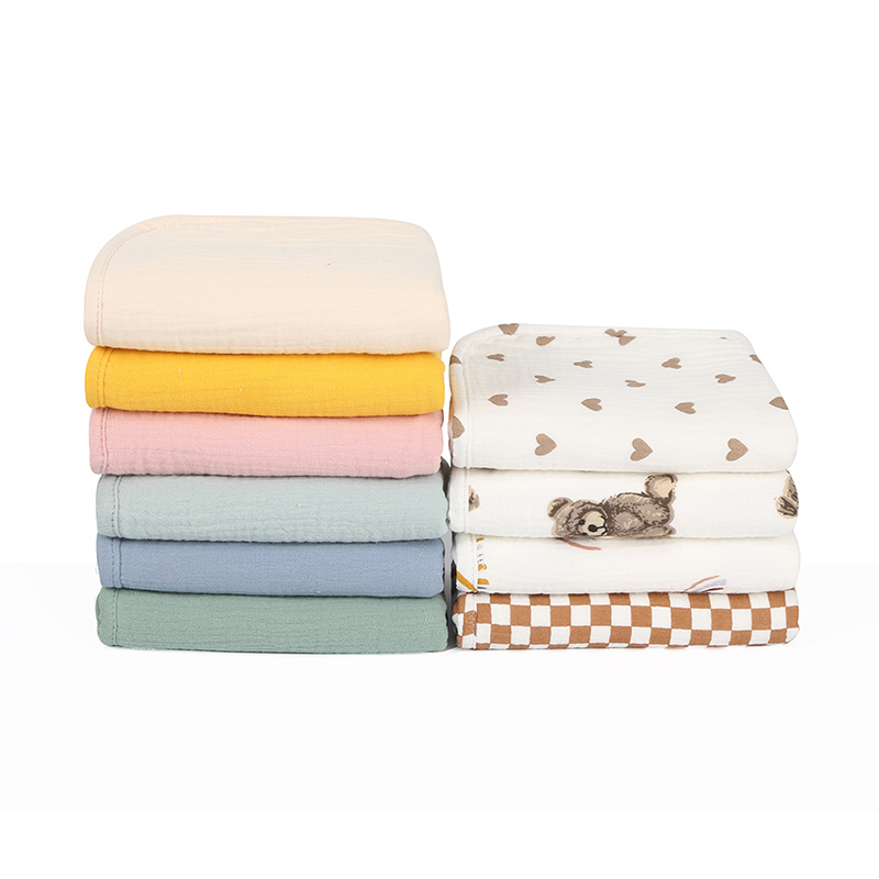 Muslin Baby Burp Cloth Set