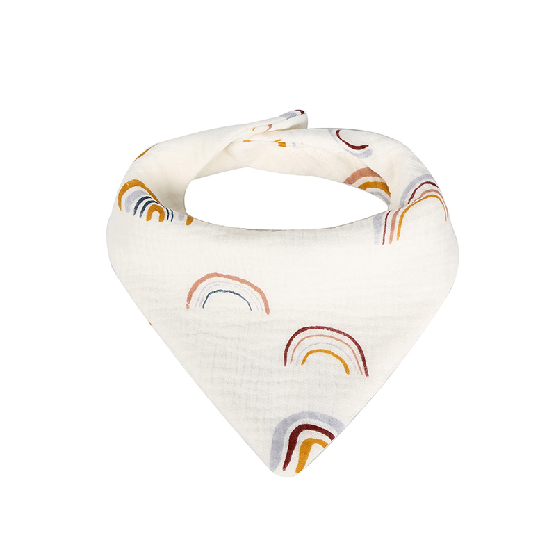 Bandana Style Muslin Drool Bib