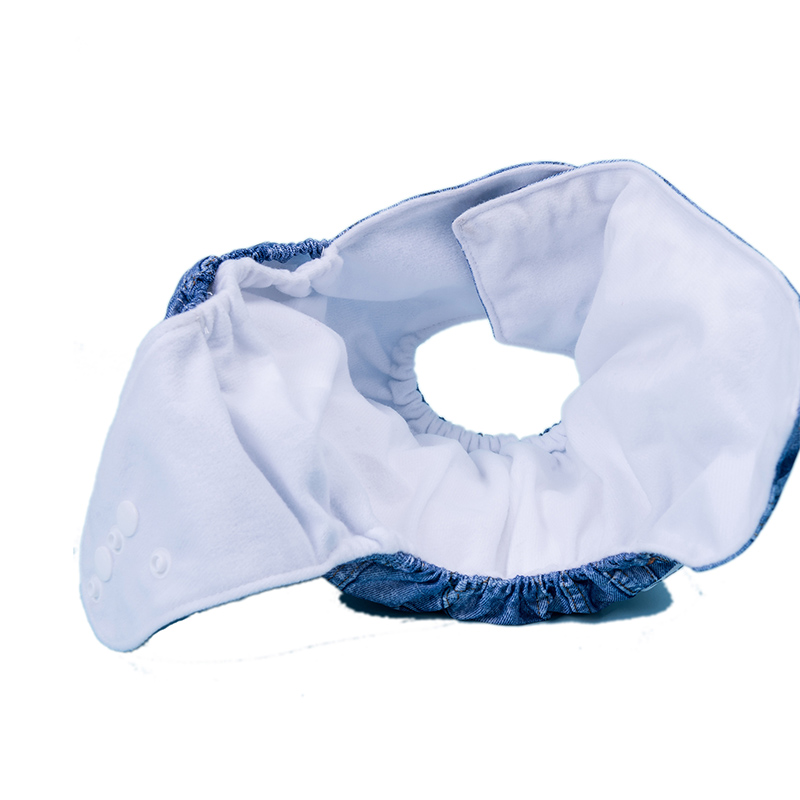 Denim Print Pocket Cloth Diaper