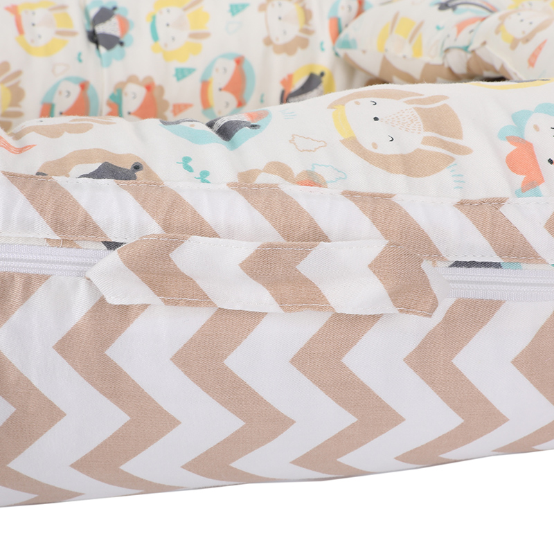 Retail Style Compressible Cotton Baby Nest Bed