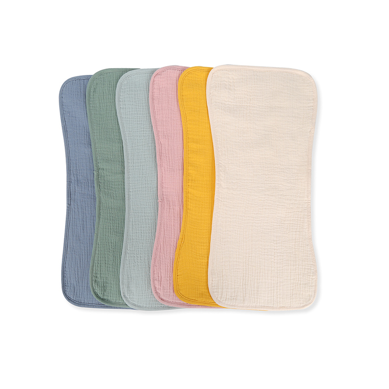 Muslin Baby Burp Cloth Set