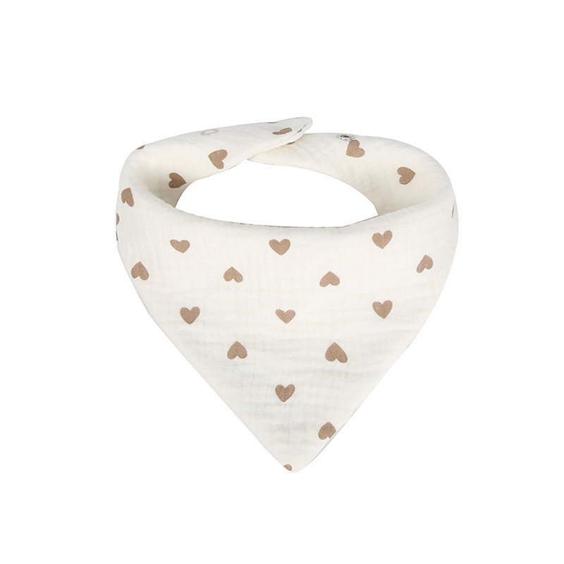 Bandana Style Muslin Drool Bib