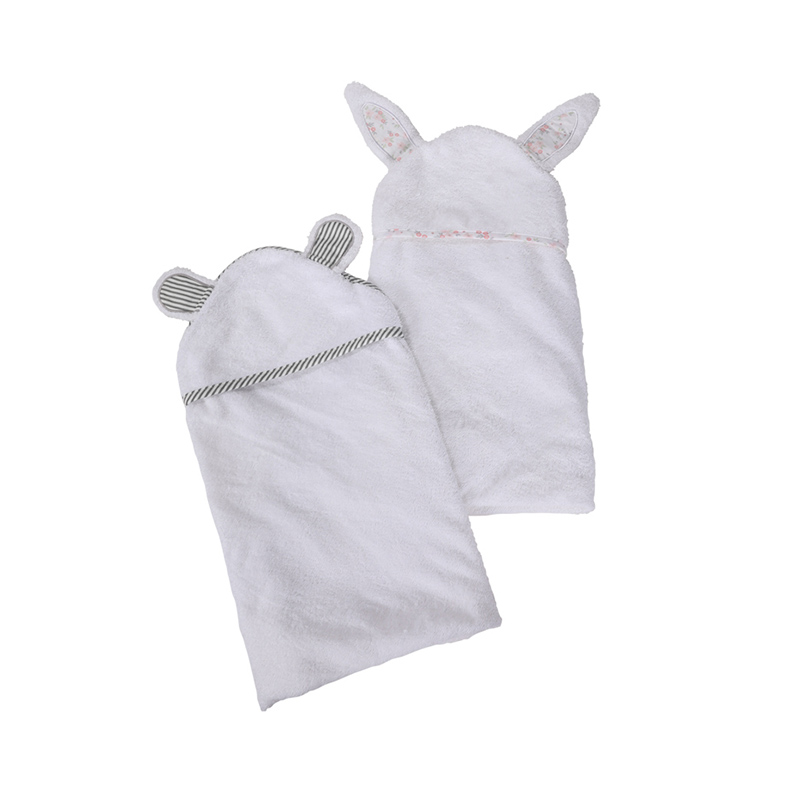 High-End 100% Cotton Baby Hooded Towel