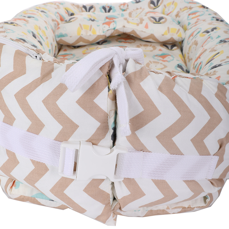 Retail Style Compressible Cotton Baby Nest Bed