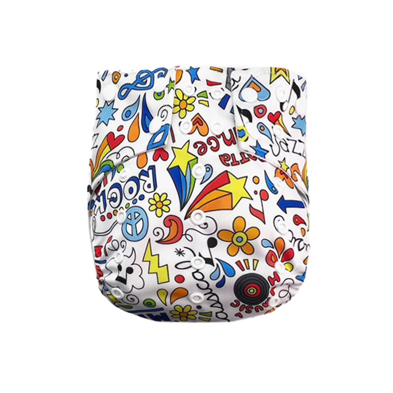Retail Style Reusable PUL Baby Cloth Diaper