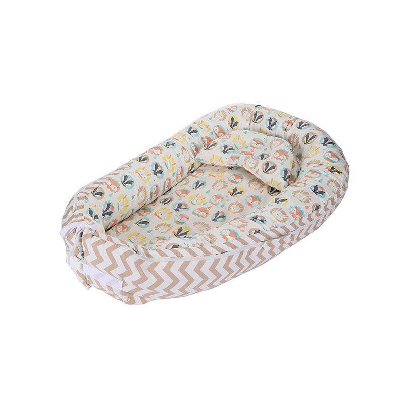 Retail Style Compressible Cotton Baby Nest Bed