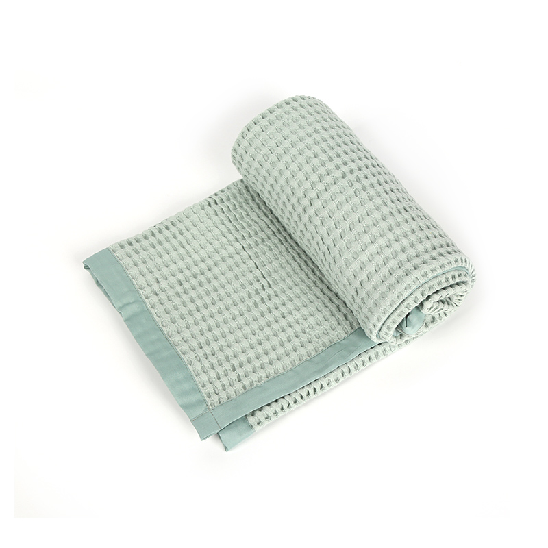 Premium Waffle Cotton Baby Blanket
