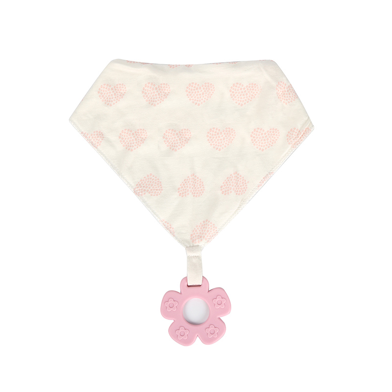 Bandana Teether Baby Bib Set