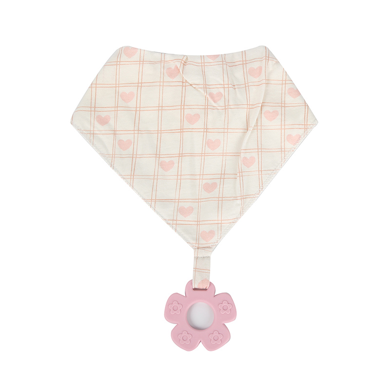Bandana Teether Baby Bib Set