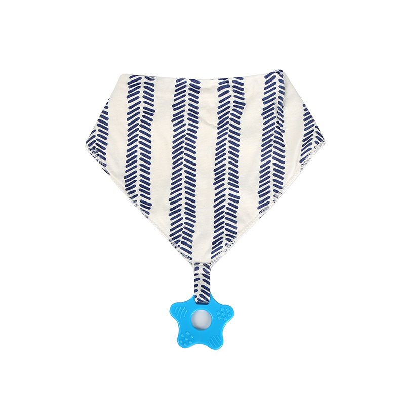 Bandana Teether Baby Bib Set