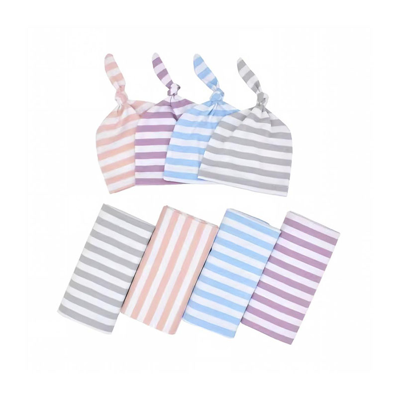 Personalized Elastic Baby Swaddle Blanket Soft Custom Receiving Wrap