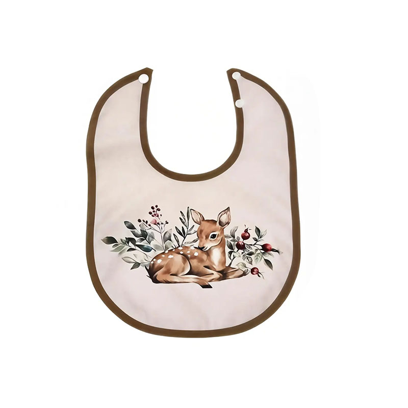 Nordic Style Waterproof PU Baby Bib