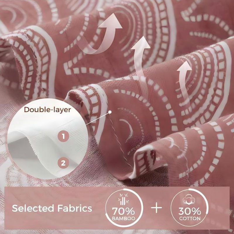 Bamboo Cotton Muslin Baby Swaddle Blanket Breathable Sleep Wrap