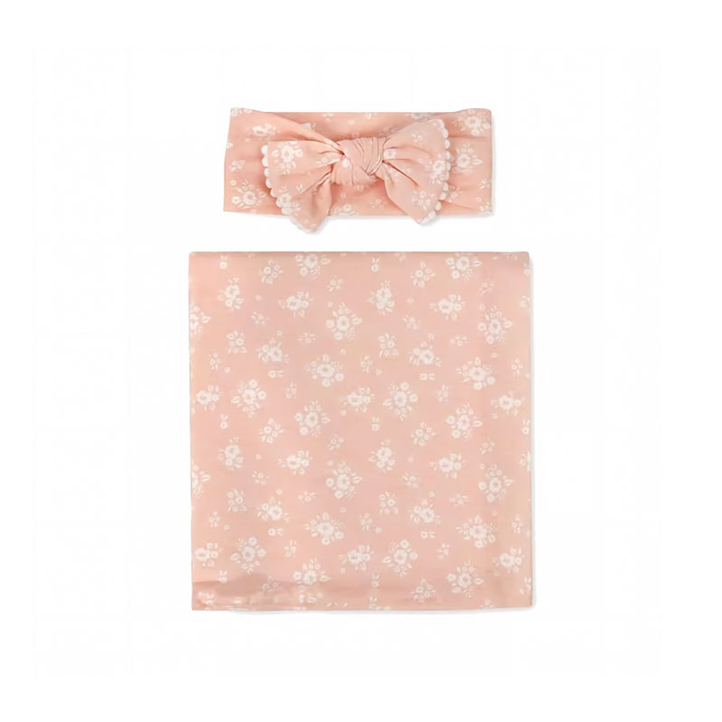 Custom Elastic Baby Swaddle Blanket Soft Spandex Infant Sleep Wrap