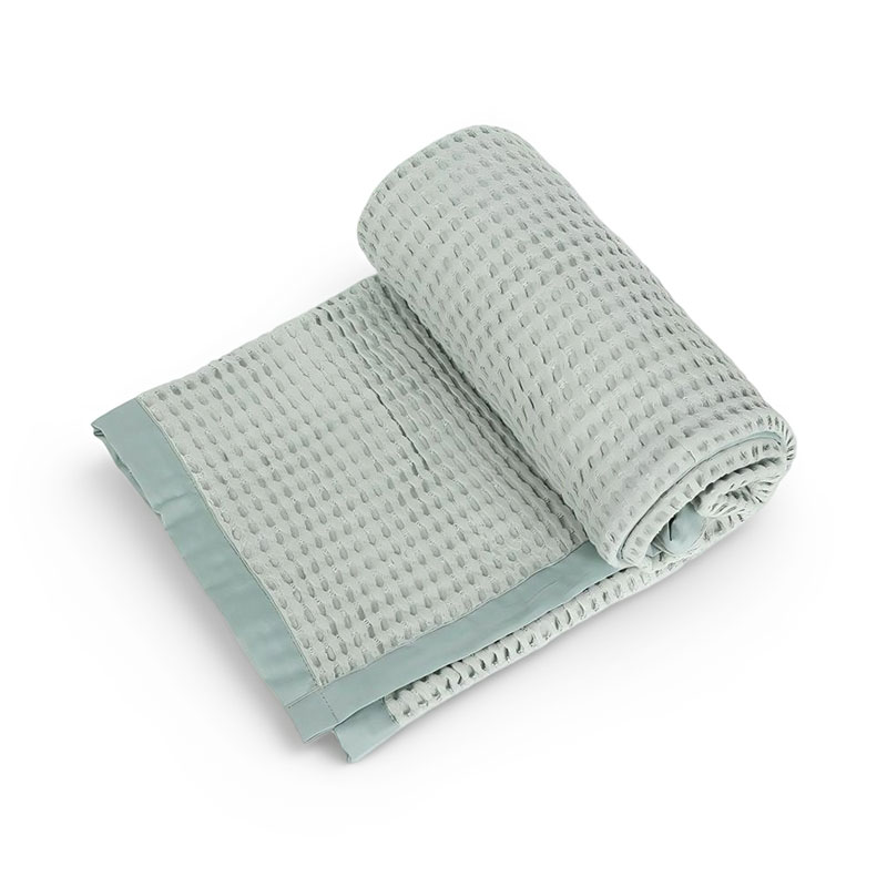 Premium Waffle Cotton Baby Blanket
