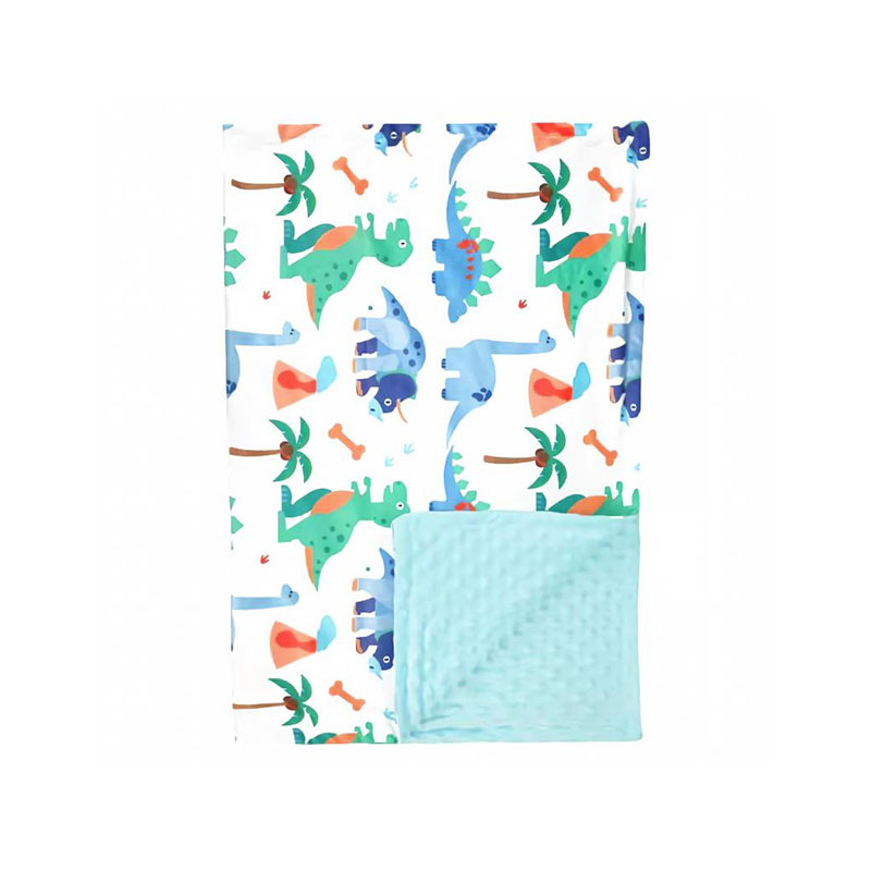 Ultra Soft Raschel Fleece Baby Blanket Warm Cartoon Throw