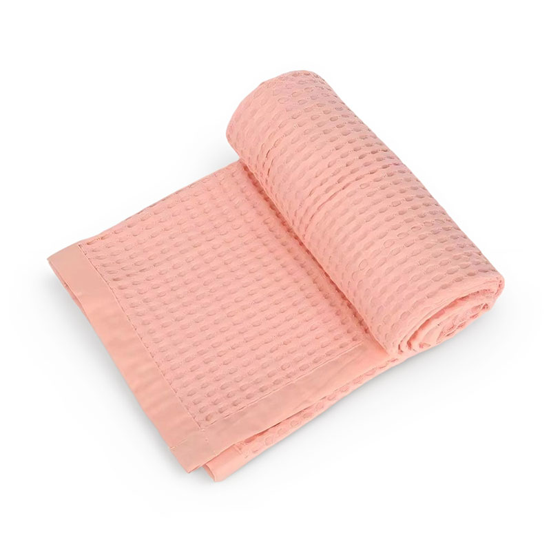 Premium Waffle Cotton Baby Blanket