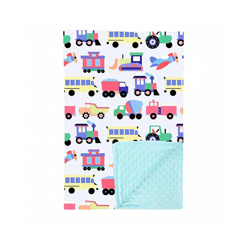 Ultra Soft Raschel Fleece Baby Blanket Warm Cartoon Throw