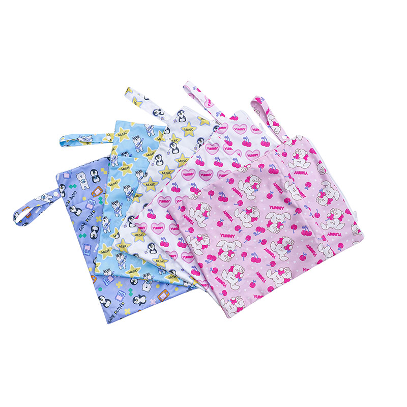 Waterproof PUL Baby Wet Bag
