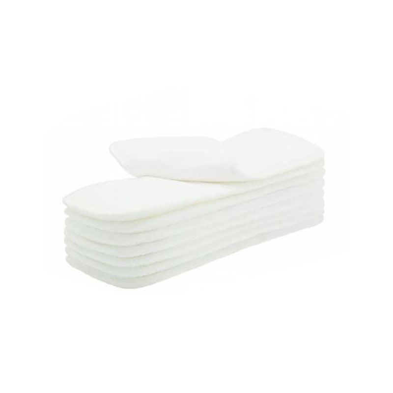 Natural Bamboo Cotton Reusable Diaper Insert Pad