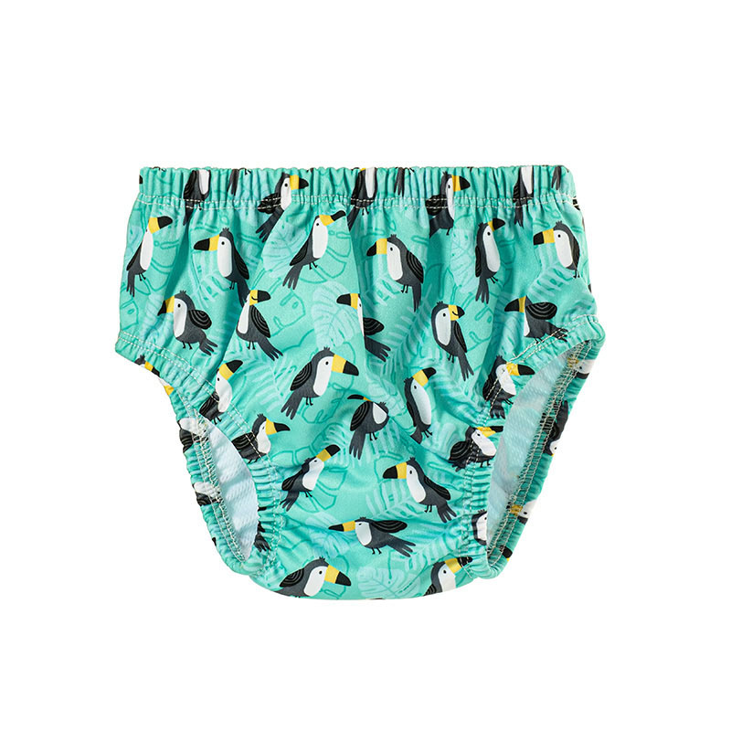 Tropical Print Reusable Swim Diaper